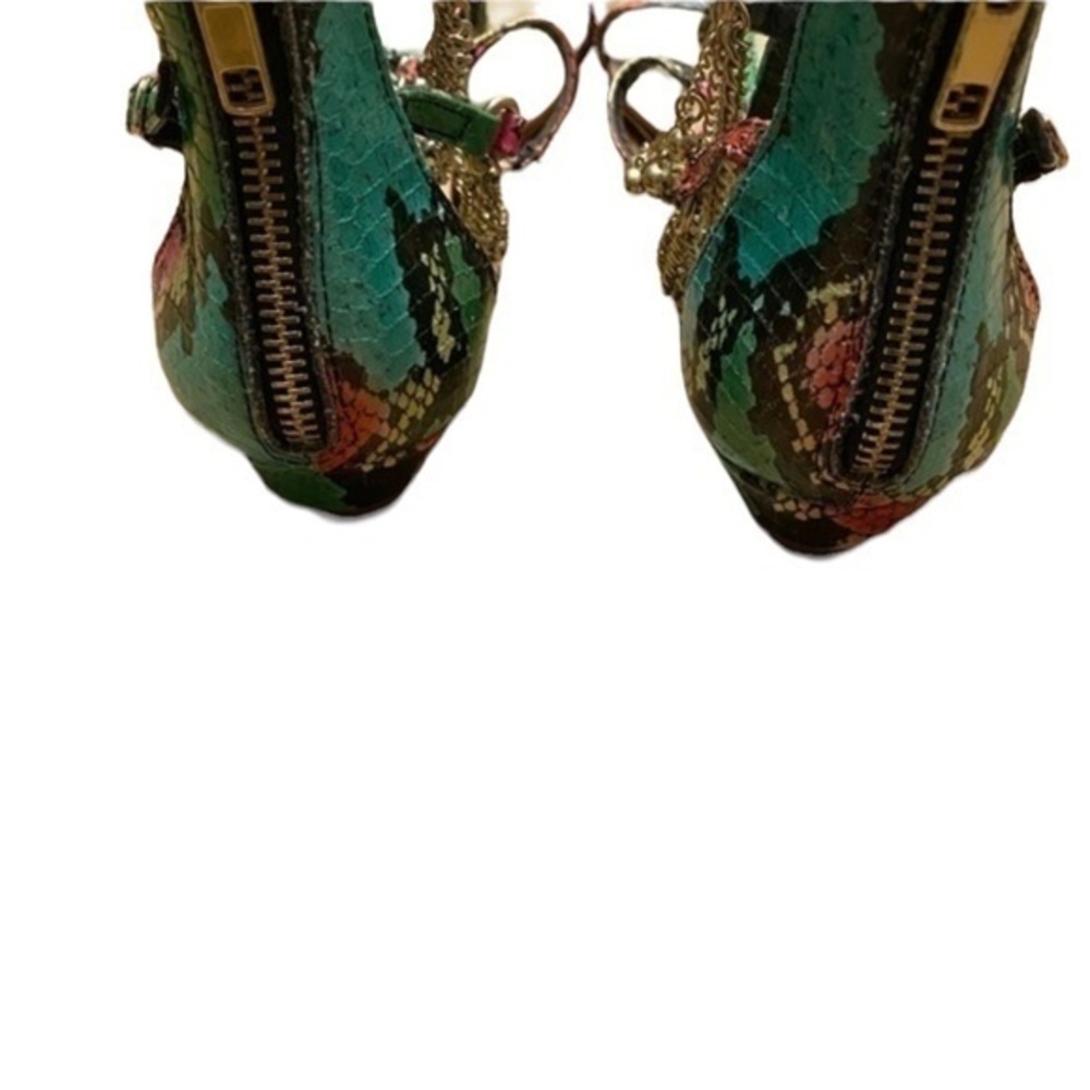 LFL Gladiator multi colored snake skin print. - Picture 3 of 5